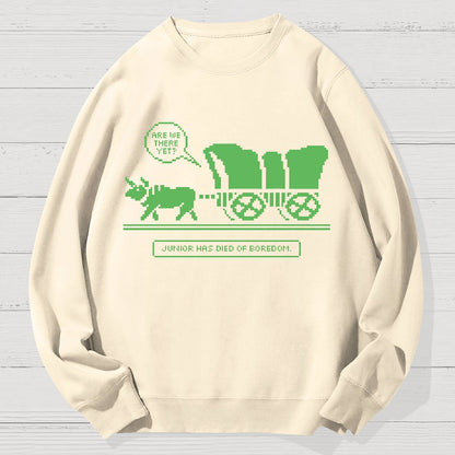 Oregon Road Trip Geek Cotton Sweatshirt