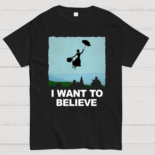 I Want To Believe Perfect Nanny Geek T-Shirt