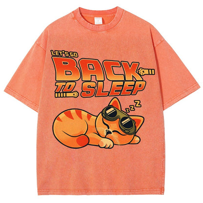 Back To Sleep Vintage Distressed T-shirt