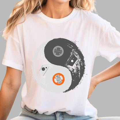 Robot Balance Geek T-Shirt