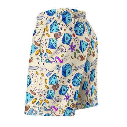 Vintage Dice Game Geek Shorts