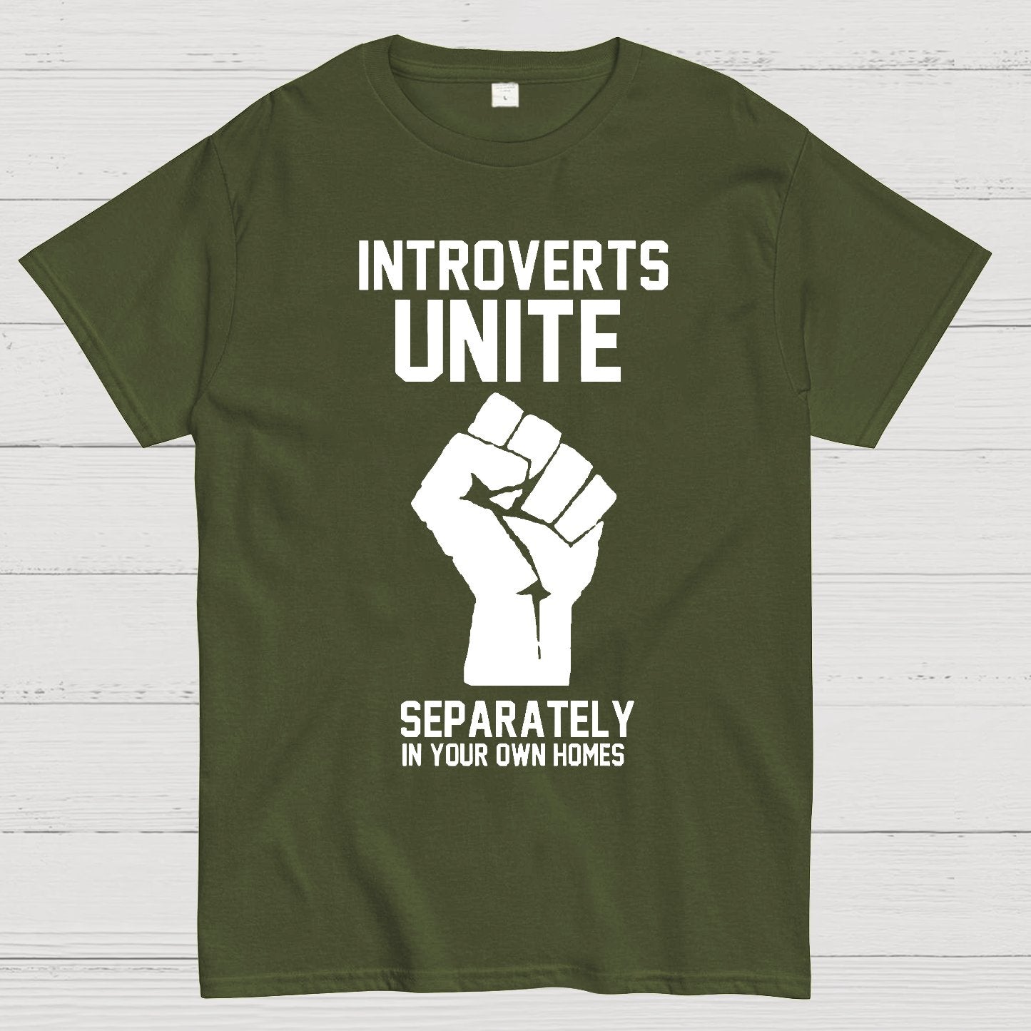 Introverts Unite Nerd Geek T-Shirt