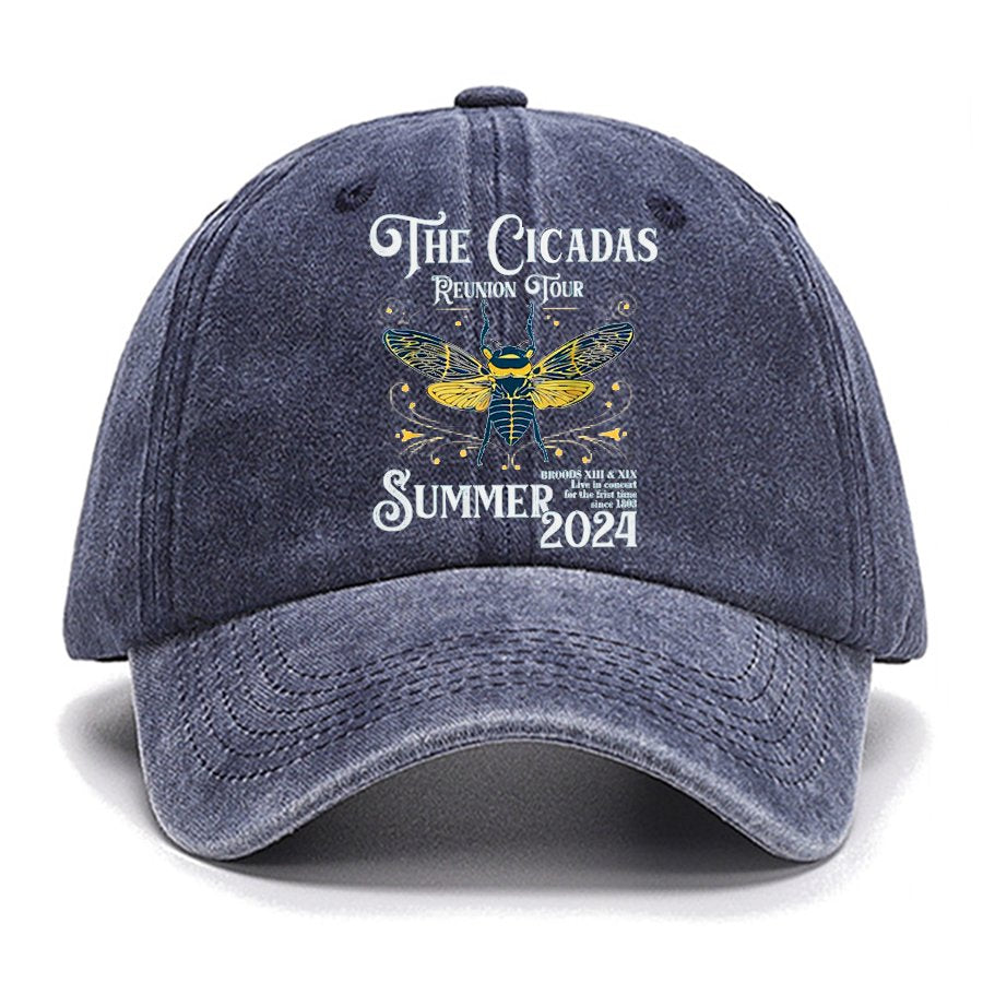 The Cicadas Reunion Tour Summer 2024 Cotton Hat