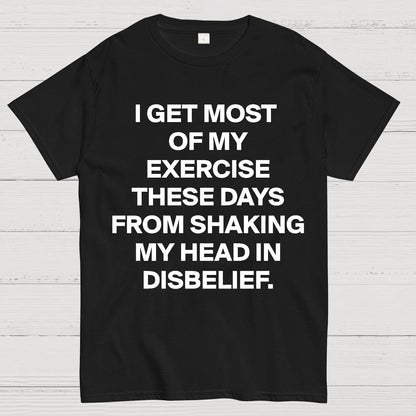 Shaking My Head Sarcastic Geek T-Shirt