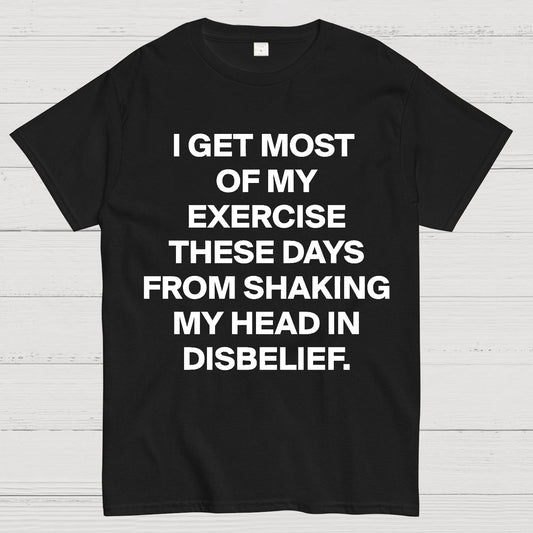 Shaking My Head Sarcastic Geek T-Shirt
