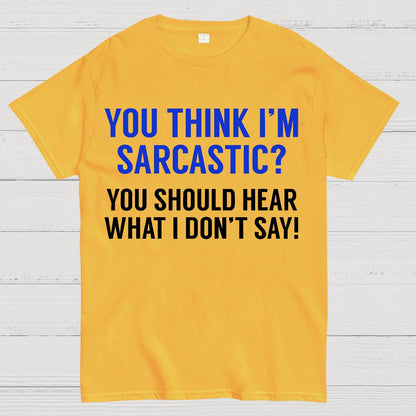Sarcastic ？Geek T-Shirt