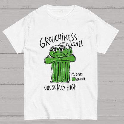 Grouchiness Level Geek T-Shirt