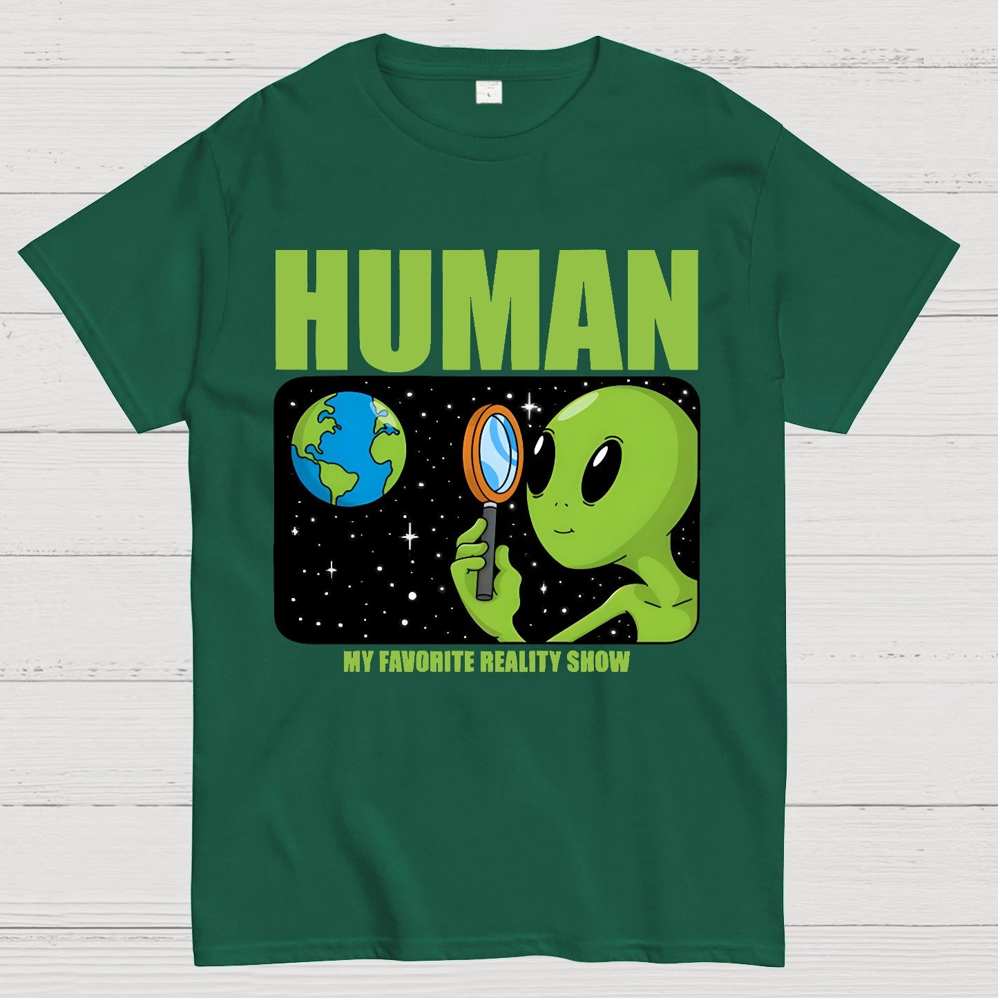 Human  My Favorite Reality Show Geek T-Shirt