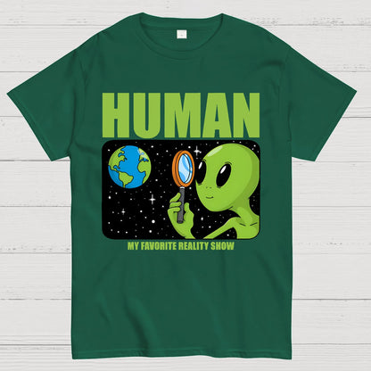 Human  My Favorite Reality Show Geek T-Shirt
