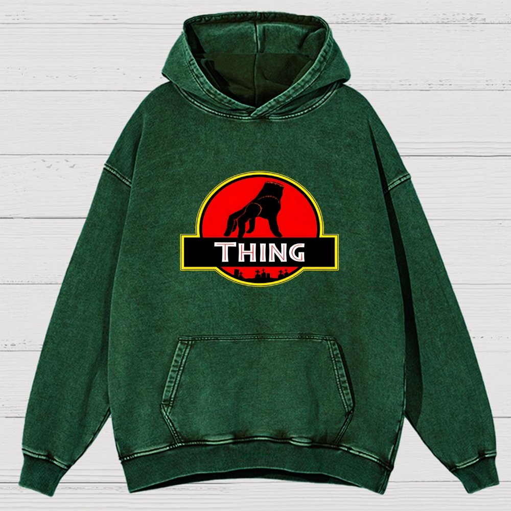 Thing Vintage Distressed Hoodie