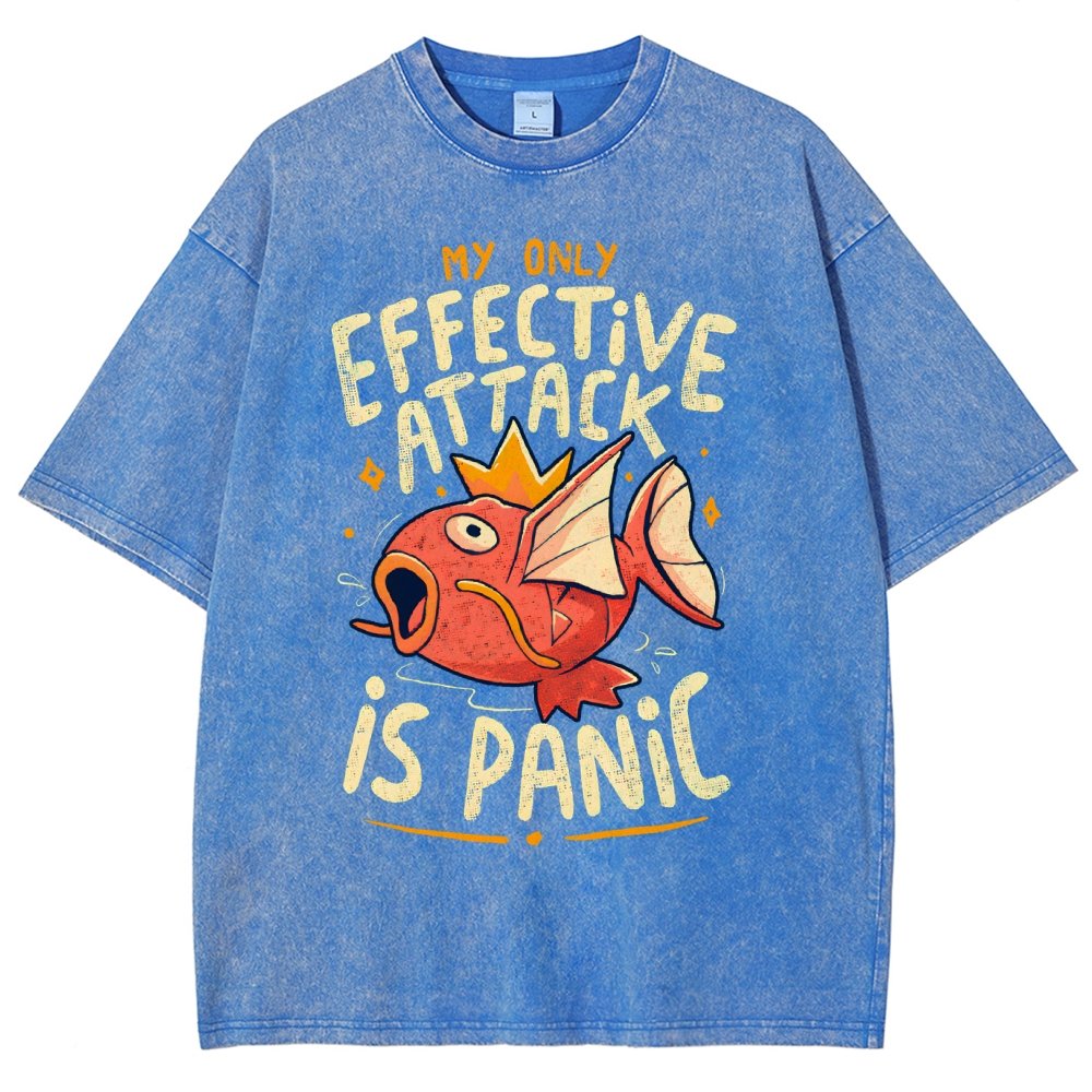 Panic Attack Vintage Distressed T-shirt