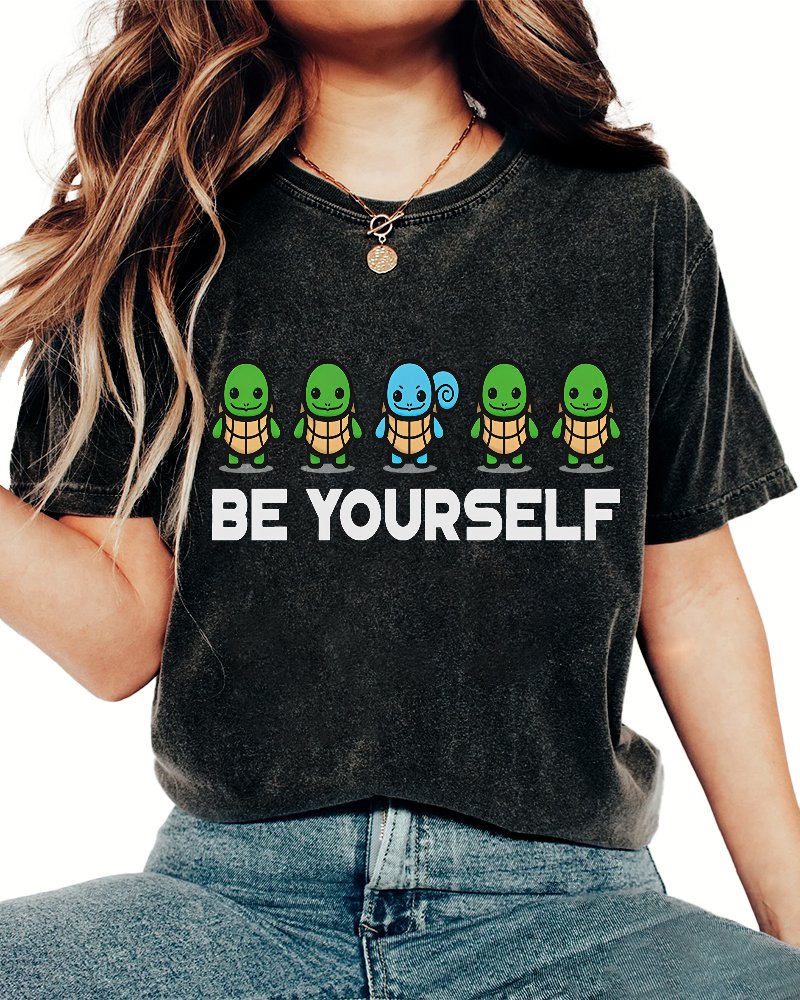 Always Be You Vintage Distressed T-shirt