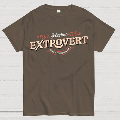 Selective Extrovert Geek T-Shirt