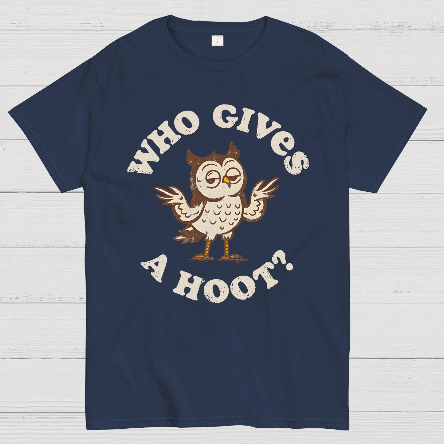 Who Gives a Hoot Geek T-Shirt
