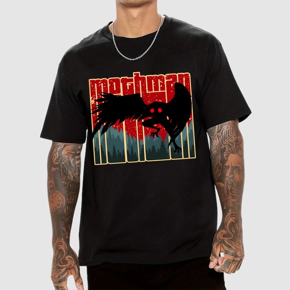 Cryptid Mothman Unisex Geek T-Shirt