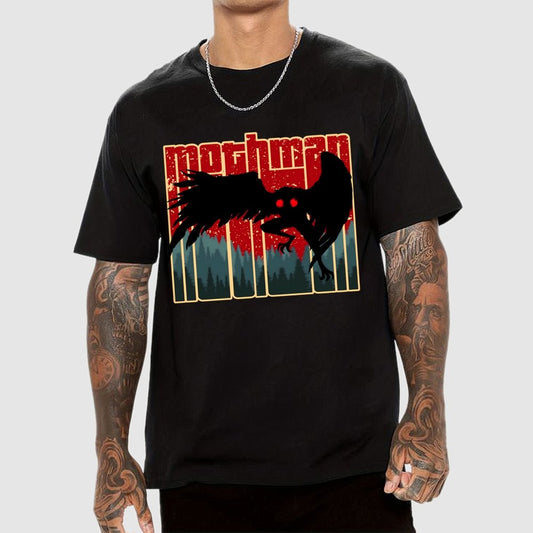Cryptid Mothman Unisex Geek T-Shirt