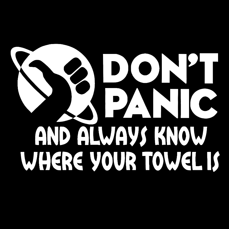 Don't Panic Geek T-Shirt