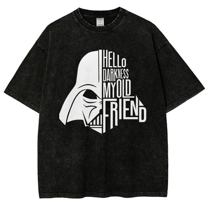 Hello Darkness My Old Friend Vintage Distressed T-shirt