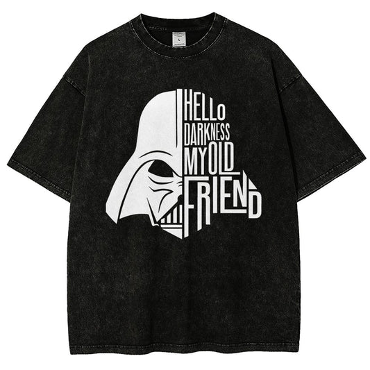 Hello Darkness My Old Friend Vintage Distressed T-shirt