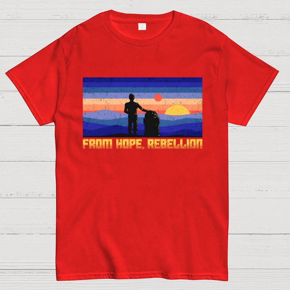 From Hope Rebellion Geek T-Shirt