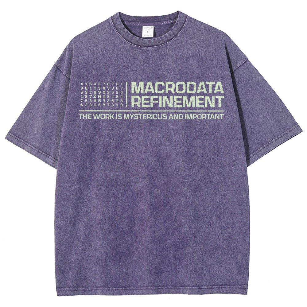 The Work Is Mysterious And Important Vintage Distressed T-shirt