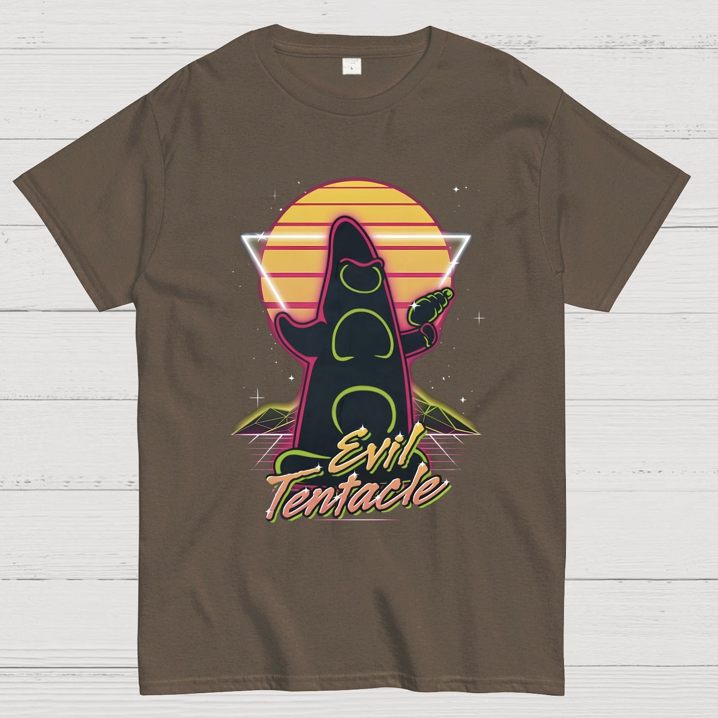 Retro Evil Tentacle Nerdy T-Shirt