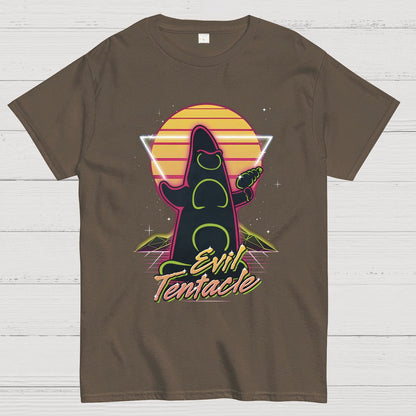 Retro Evil Tentacle Nerdy T-Shirt