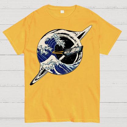 Interstellar Kanagawa Wave Geek T-Shirt