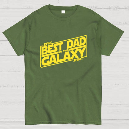 Best Dad In The Galaxy Geek T-Shirt