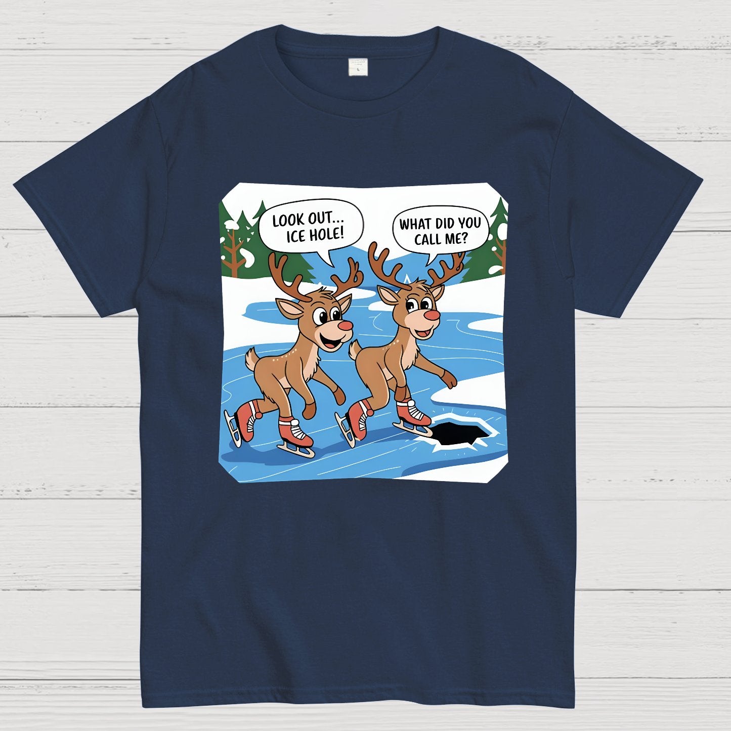 Look Out..Ice Hole, What Did You Call Me Funny Geek T-Shirt