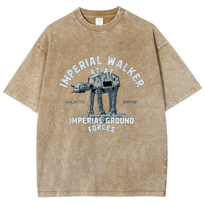 Ground Forces Vintage Distressed T-shirt