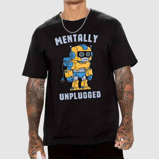Mentally Unplugged Geek T-Shirt