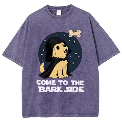 Come to the Howl Side Vintage Distressed T-shirt