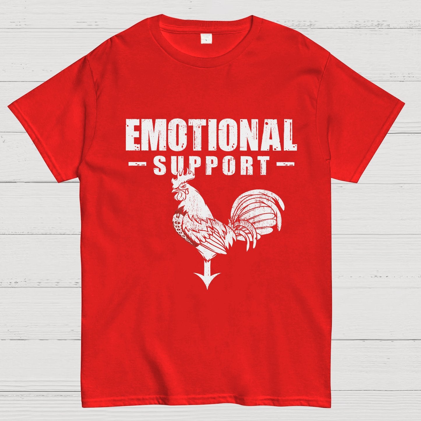 Emotional Support Cock Geeky T-Shirt
