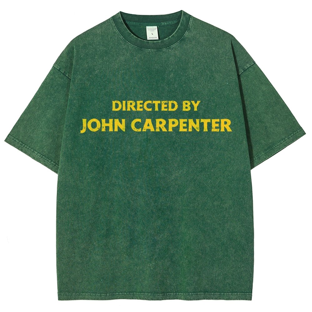 Directed by John Carpenter Vintage Distressed T-shirt