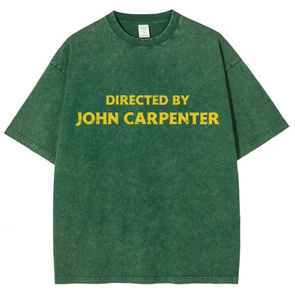 Directed by John Carpenter Vintage Distressed T-shirt