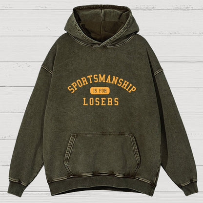 Sportsmanship Vintage Distressed Hoodie