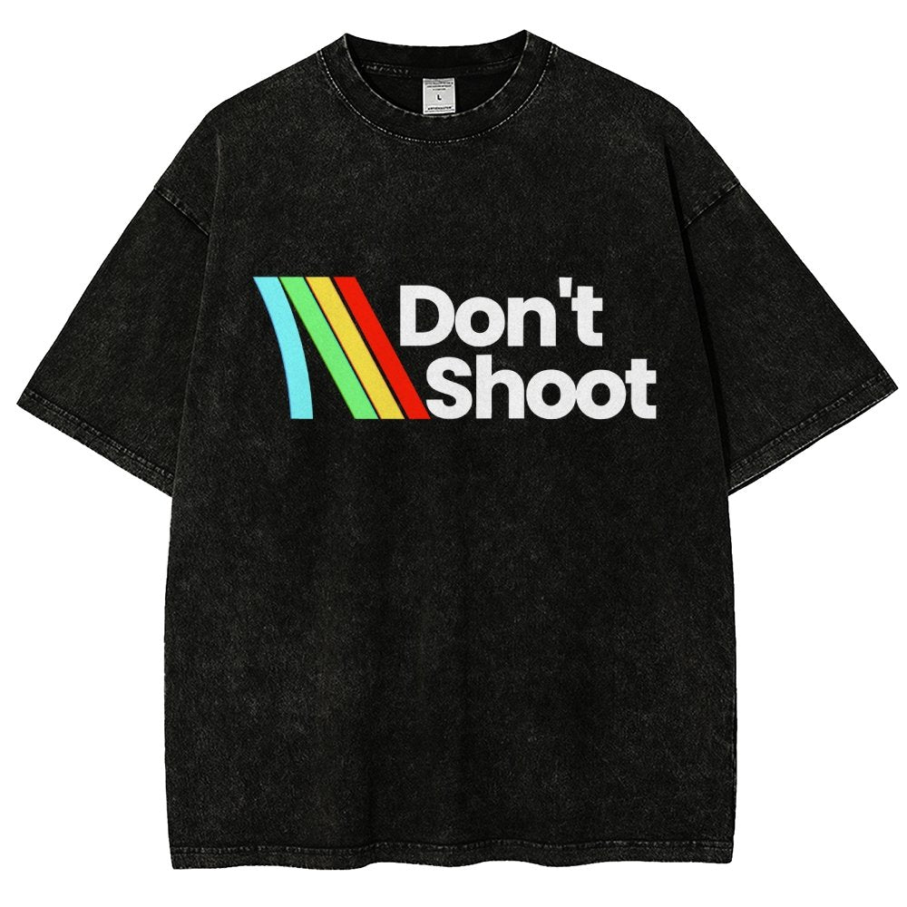Don't Shoot Vintage Distressed T-shirt