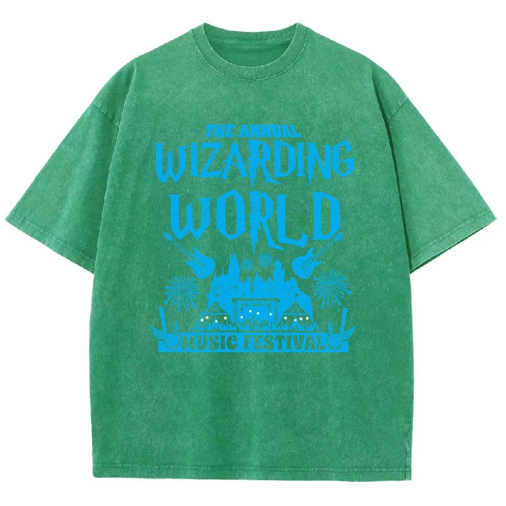 Wizards & Witches Music Festival Vintage Distressed T-shirt