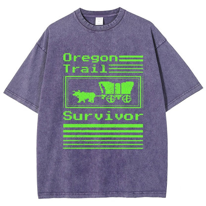 Retro Trail Survivor Vintage Distressed T-shirt
