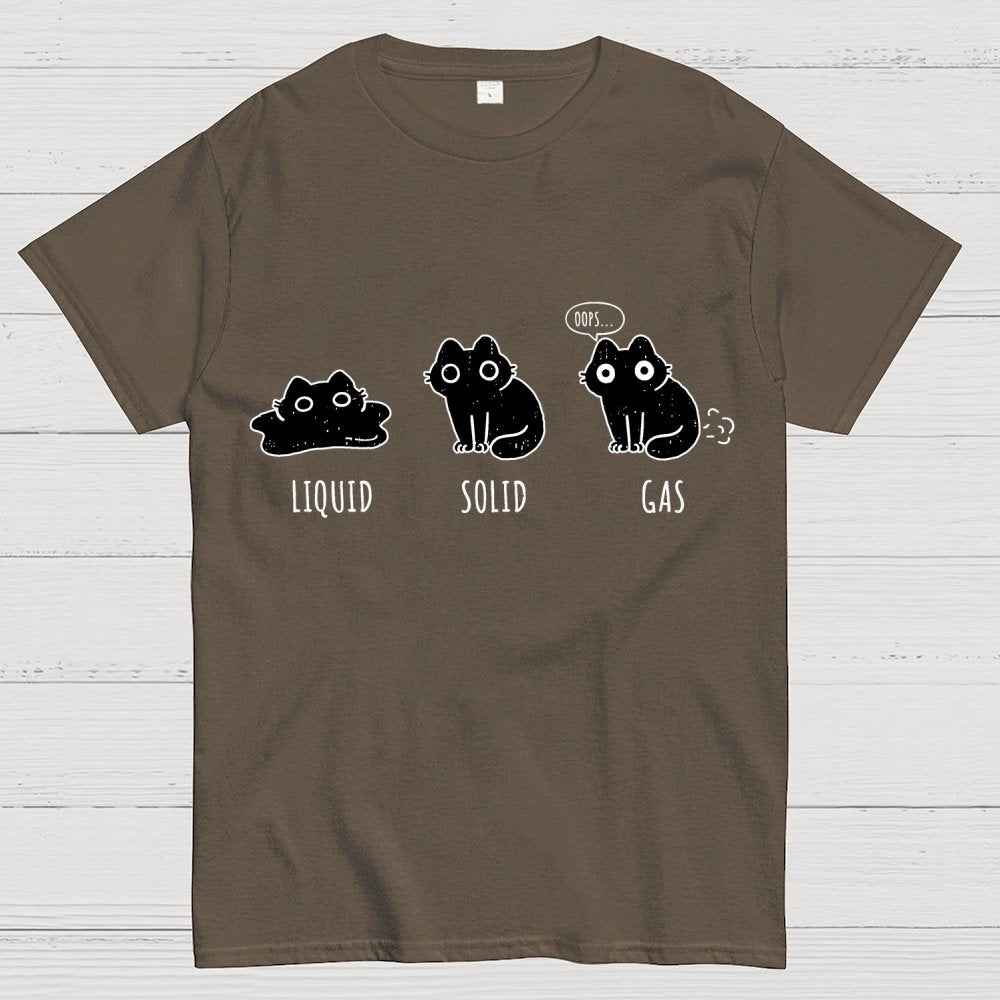 States of Cat Geek T-Shirt