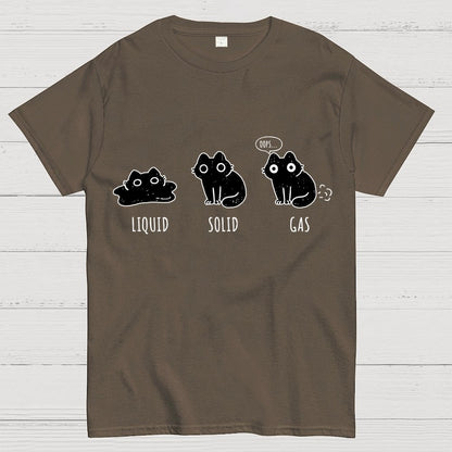 States of Cat Geek T-Shirt
