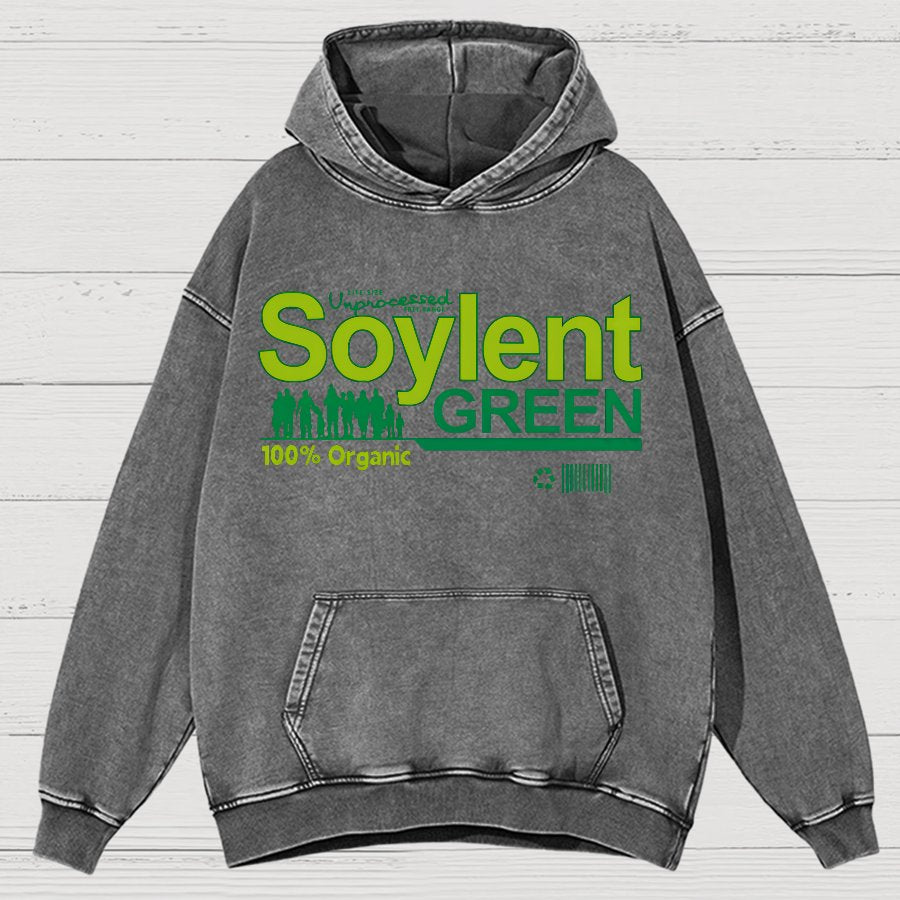 Soylent Green Vintage Distressed Hoodie