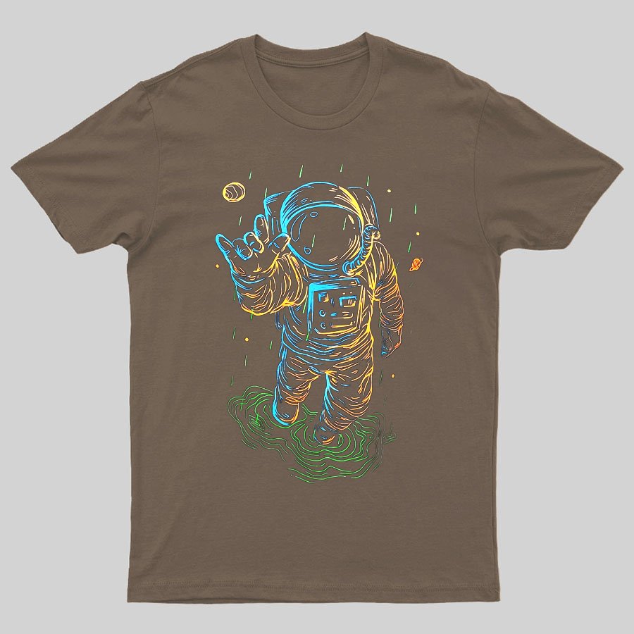 Travel In Space Funny Geeky T-Shirt