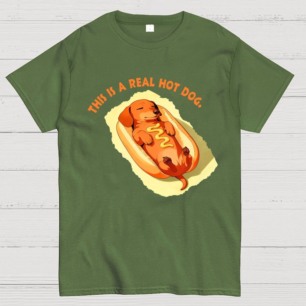 This Is A Real Hot Dog Geek T-Shirt
