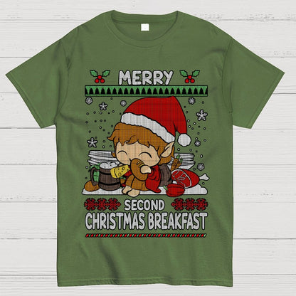 Extra Breakfast Christmas Geek T-Shirt
