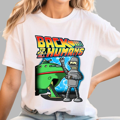 Back To Kill All Humans Nerdy T-Shirt