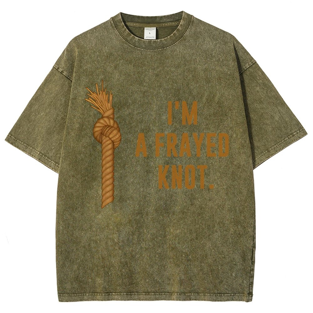 I'm A Frayed Knot Vintage Distressed T-shirt