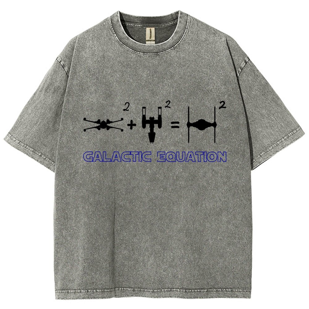 Galactic Equation Vintage Distressed T-shirt