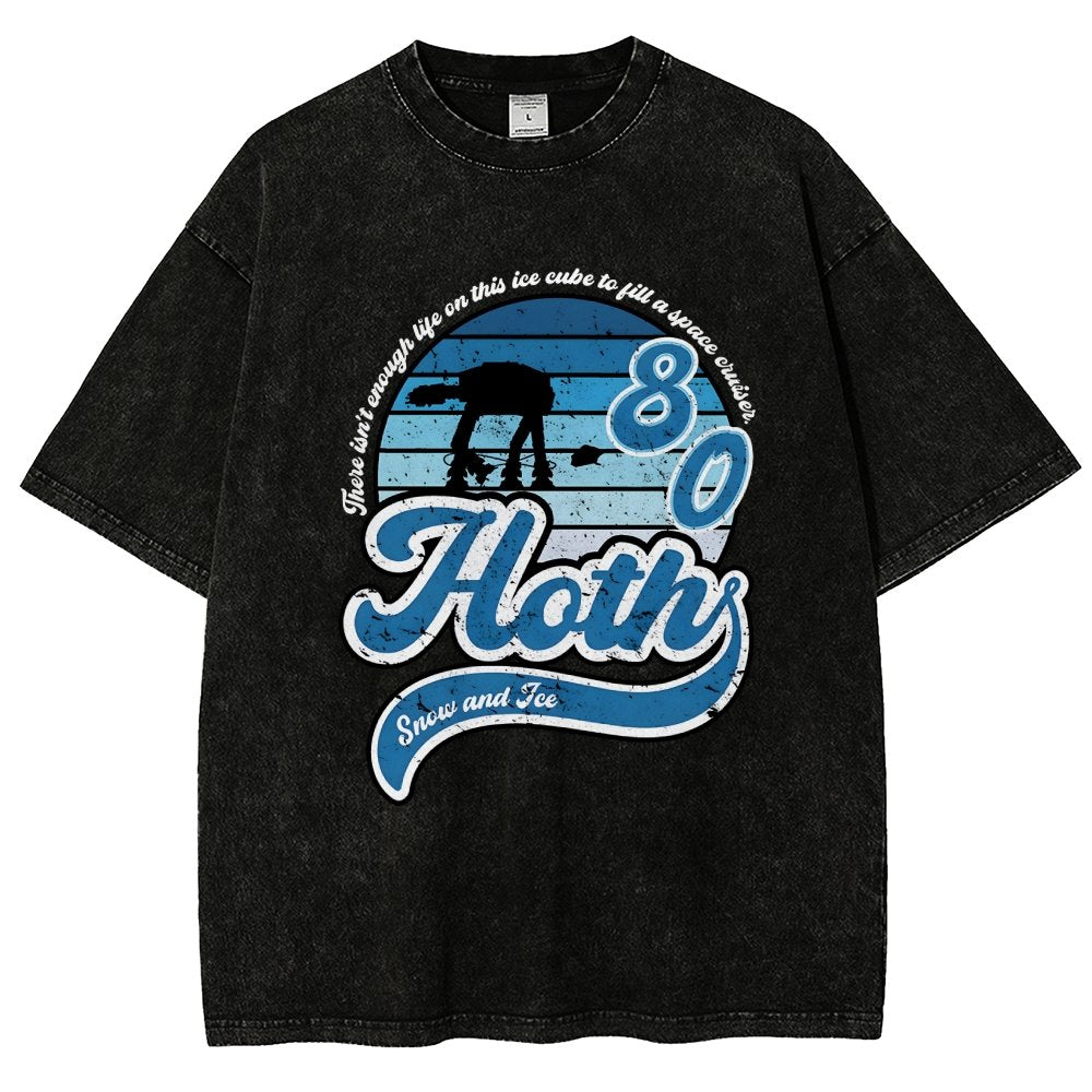 Vintage Snow and Ice Vintage Distressed T-shirt